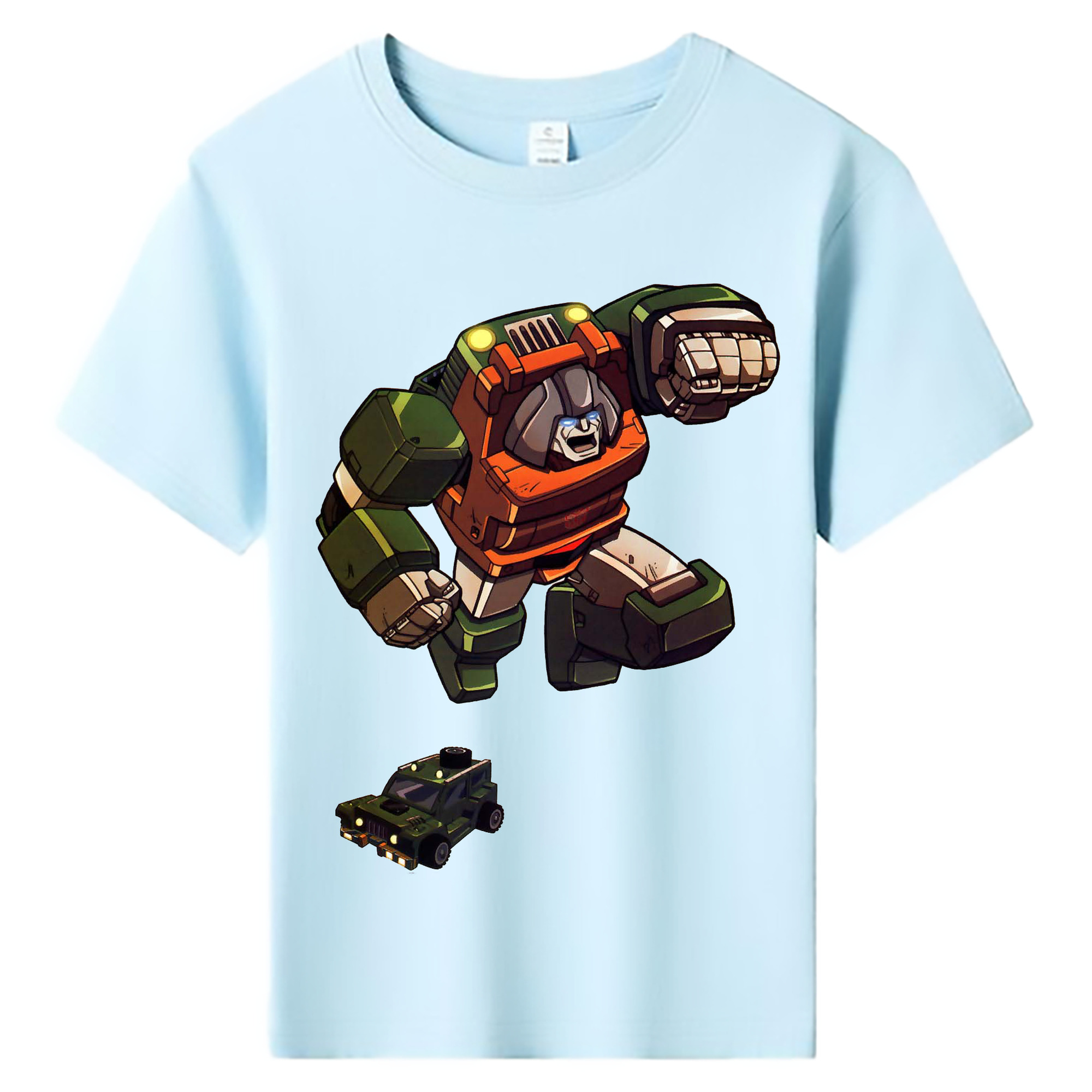 （画像用）  綿100％キッズTシャツ（フロントプリント）